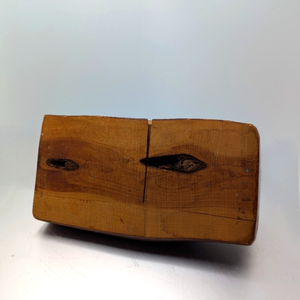 Rustic Wooden Art Trinket Box - Picture 6 of 6